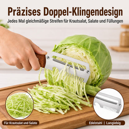 🔪🥬1 KAUFEN – 1 GRATIS ERHALTEN: Multifunktionaler Sparschäler 🥔🥕🍎🎁