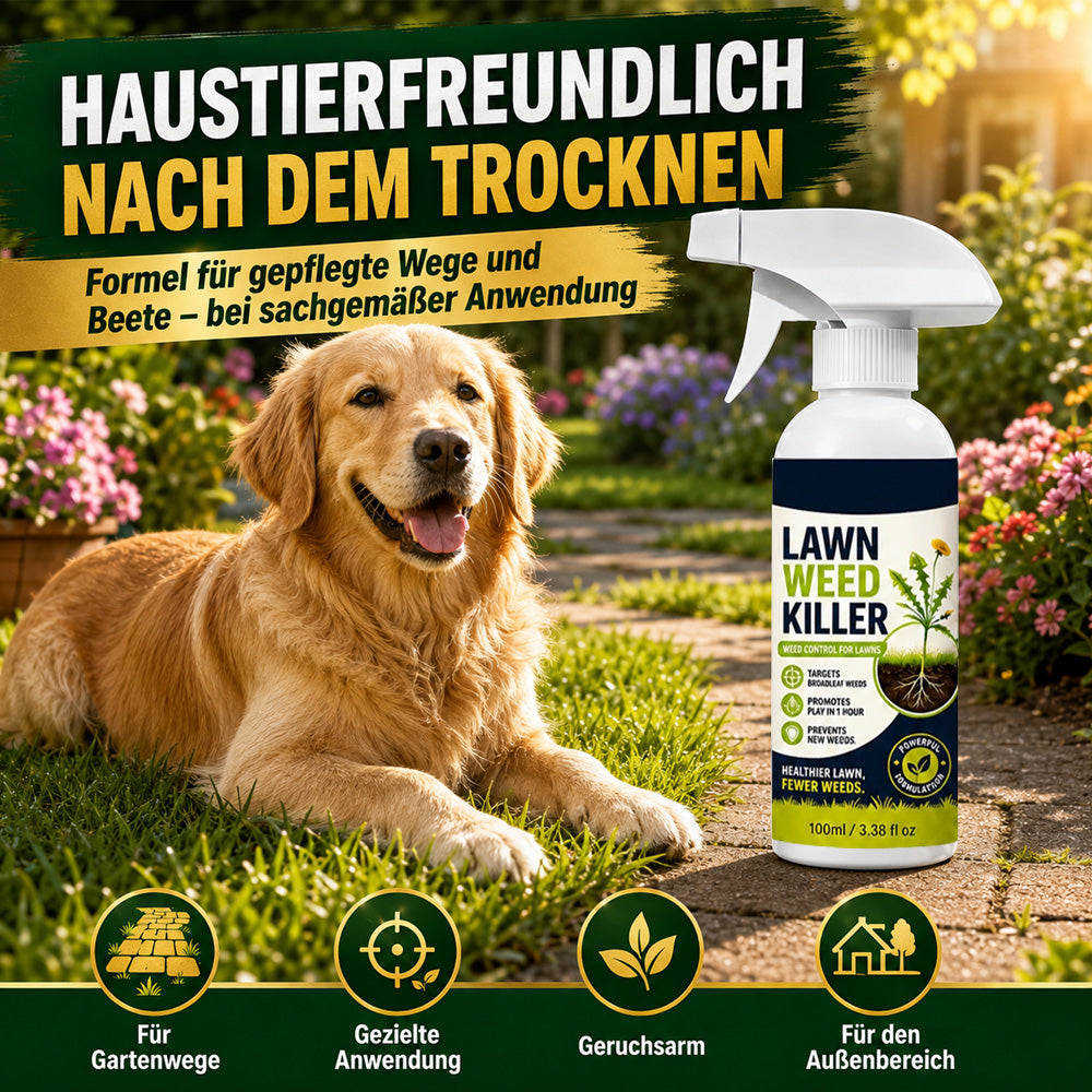 🌱 50 % RABATT 🌿 Unkraut-Stop – Stark gegen Unkraut & hemmt neues Wachstum | Für Garten, Wege & Hof ⚡