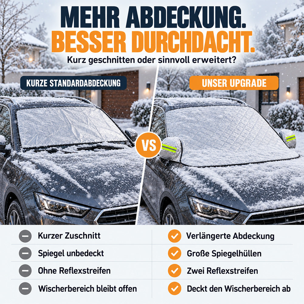🎄🔔🚗 Weihnachtsangebot: Magnetische Windschutzscheibenabdeckung – Ganzjähriger Schutz vor Sonne, Schnee & Frost für Pkw, SUVs & Lkw
