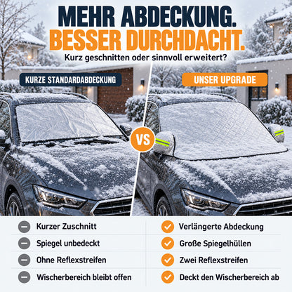 🎄🔔🚗 Weihnachtsangebot: Magnetische Windschutzscheibenabdeckung – Ganzjähriger Schutz vor Sonne, Schnee & Frost für Pkw, SUVs & Lkw