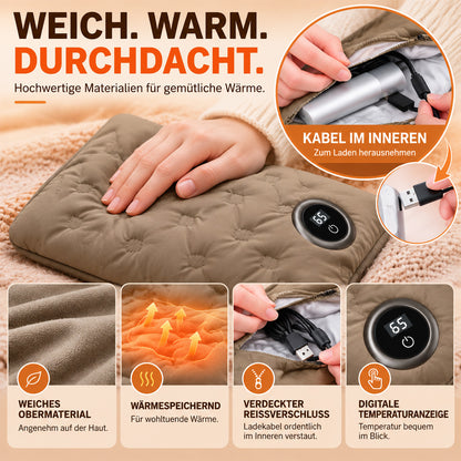 🎄 Weihnachtsangebot: Graphen-Handwärmer mit Daunenfüllung – schnell warm, kuschelig weich & 3 Wärmestufen