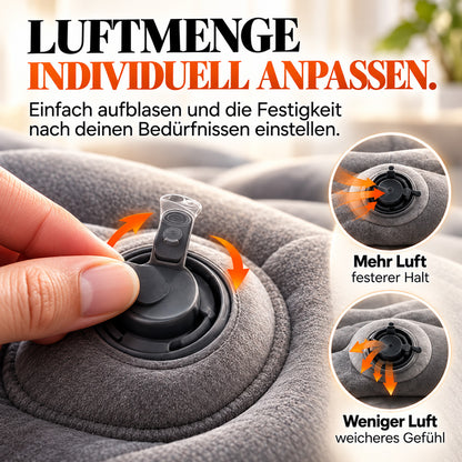 🔥50 % RABATT🌬️✈️😴 Tragbares, aufblasbares, ergonomisches Reisekissen: Genießen Sie jederzeit und überall einen angenehmen Schlaf 🧳💤