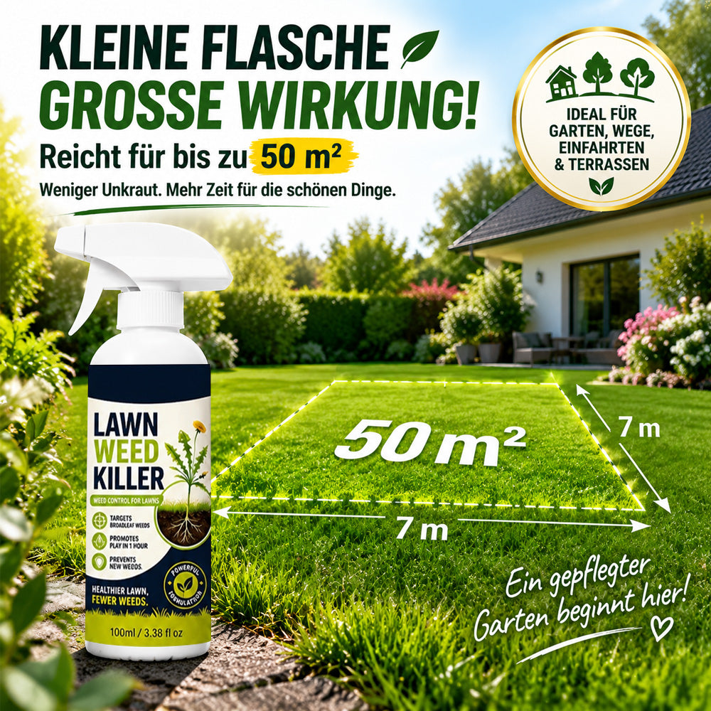 🌱 50 % RABATT 🌿 Unkraut-Stop – Stark gegen Unkraut & hemmt neues Wachstum | Für Garten, Wege & Hof ⚡