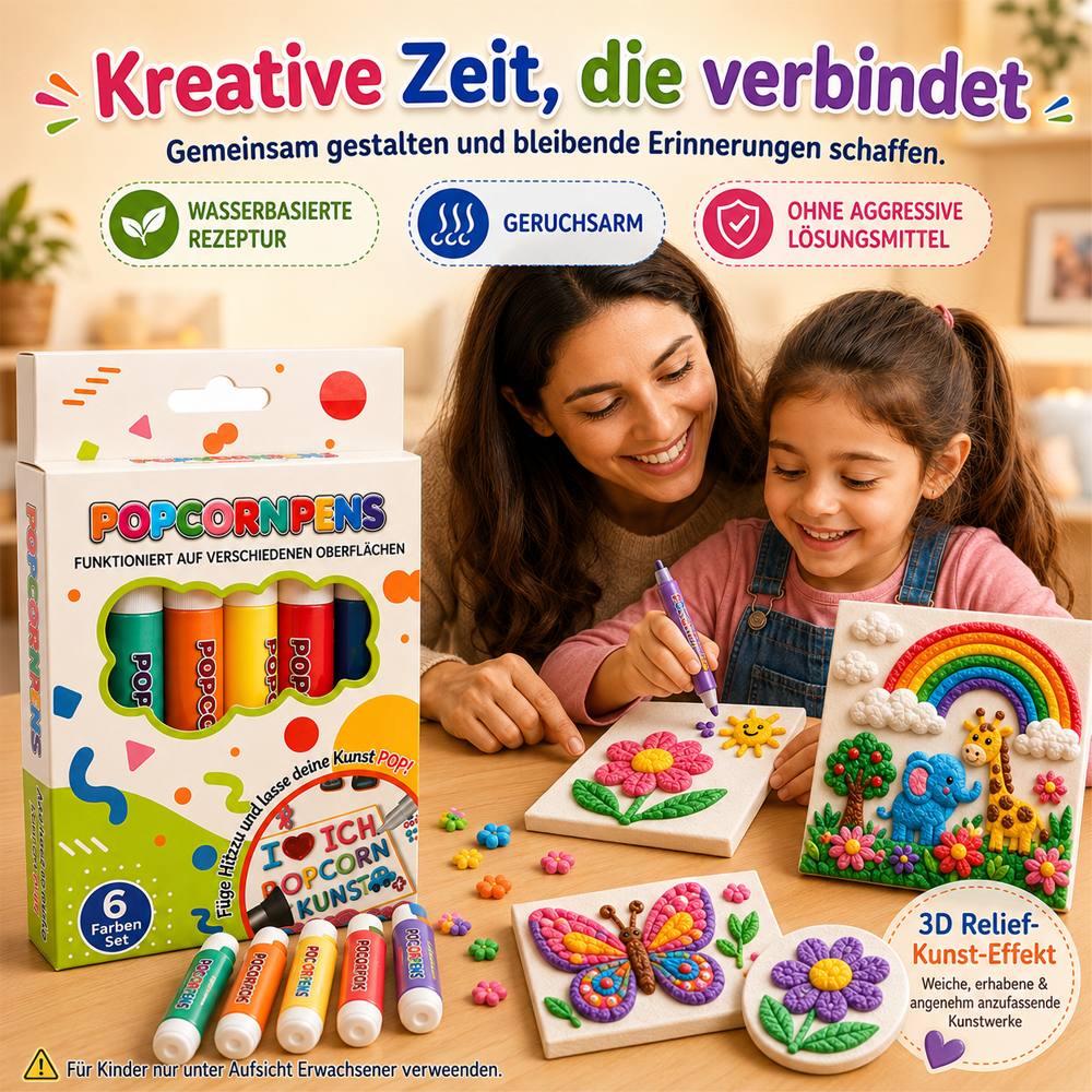 Nur heute 50 % sparen | IEY® 3D-Relief-Kunststift – Verwandle flache Zeichnungen in fühlbare 3D-Kunst 🎨🎨