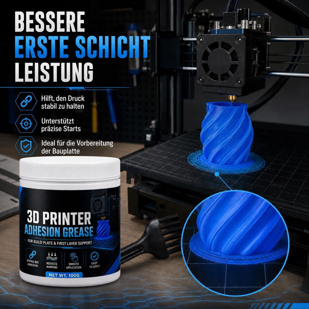 Anti-Warping Haftmittel für 3D-Drucker