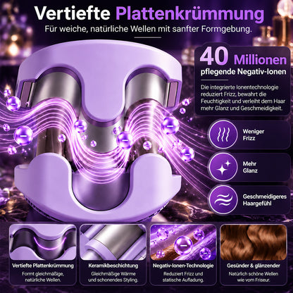 🎄 Weihnachts-Frühbucherangebot: 55 % Rabatt! ✨ 32-mm-Welleneisen – Weiche Wellen, voller Glamour! 🌊 4 Temperaturstufen, in ca. 10 Sekunden einsatzbereit, mit Ionen-Technologie
