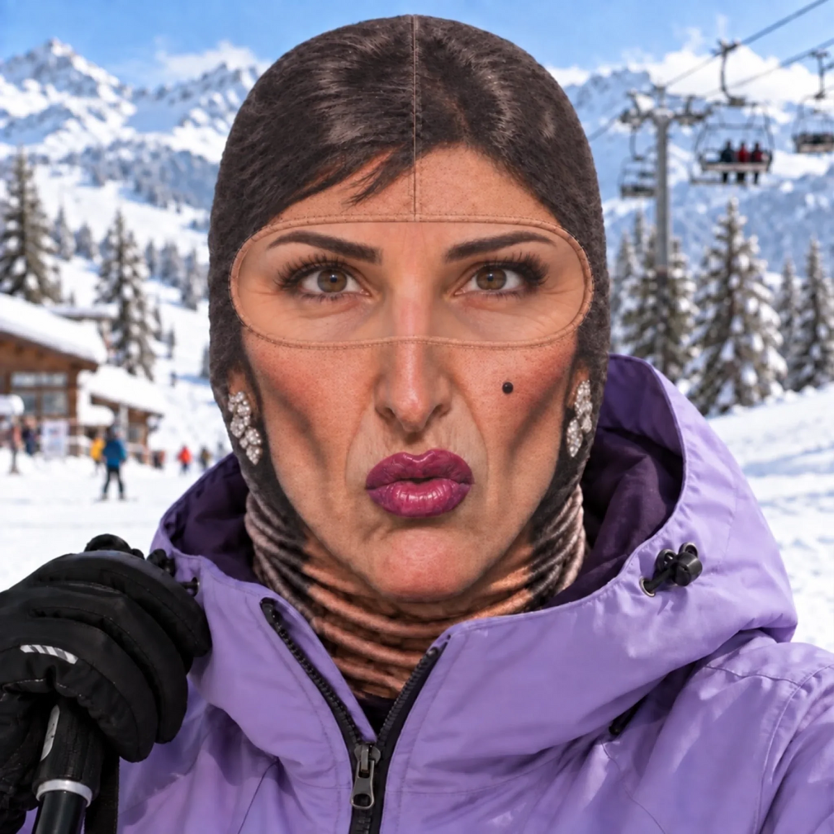 Lustige Thermo-Sturmhaube – warm & vielseitig für Alltag, Outdoor und Ski
