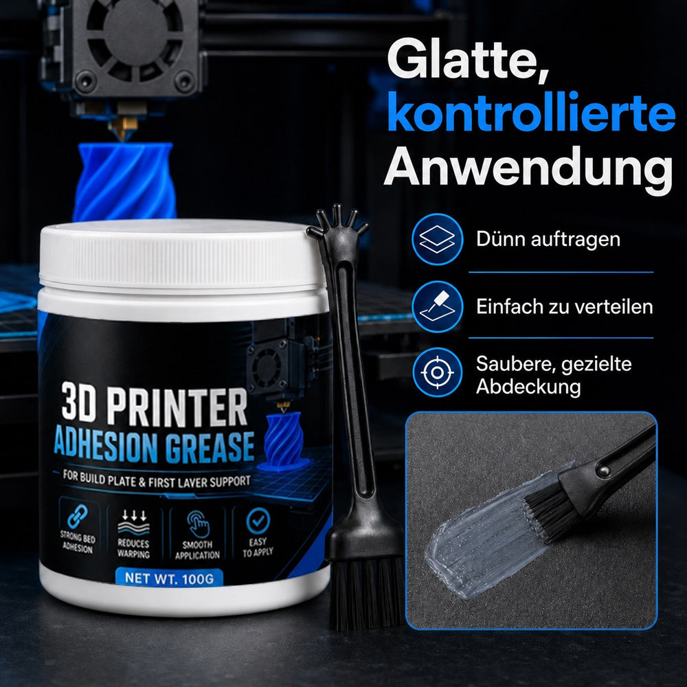Anti-Warping Haftmittel für 3D-Drucker