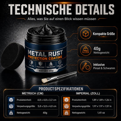 🥳 HEISSE ANGEBOTE 2026 🥳💞 Über 50.000+ verkauft! 🔧🏠 Schwarze Metall-Reparaturpaste mit Rostschutz – frischt rostige Tore, Geländer & Werkzeuge wieder auf. Bildet eine schützende Beschichtung – kein Austausch nötig! 🛡️✨