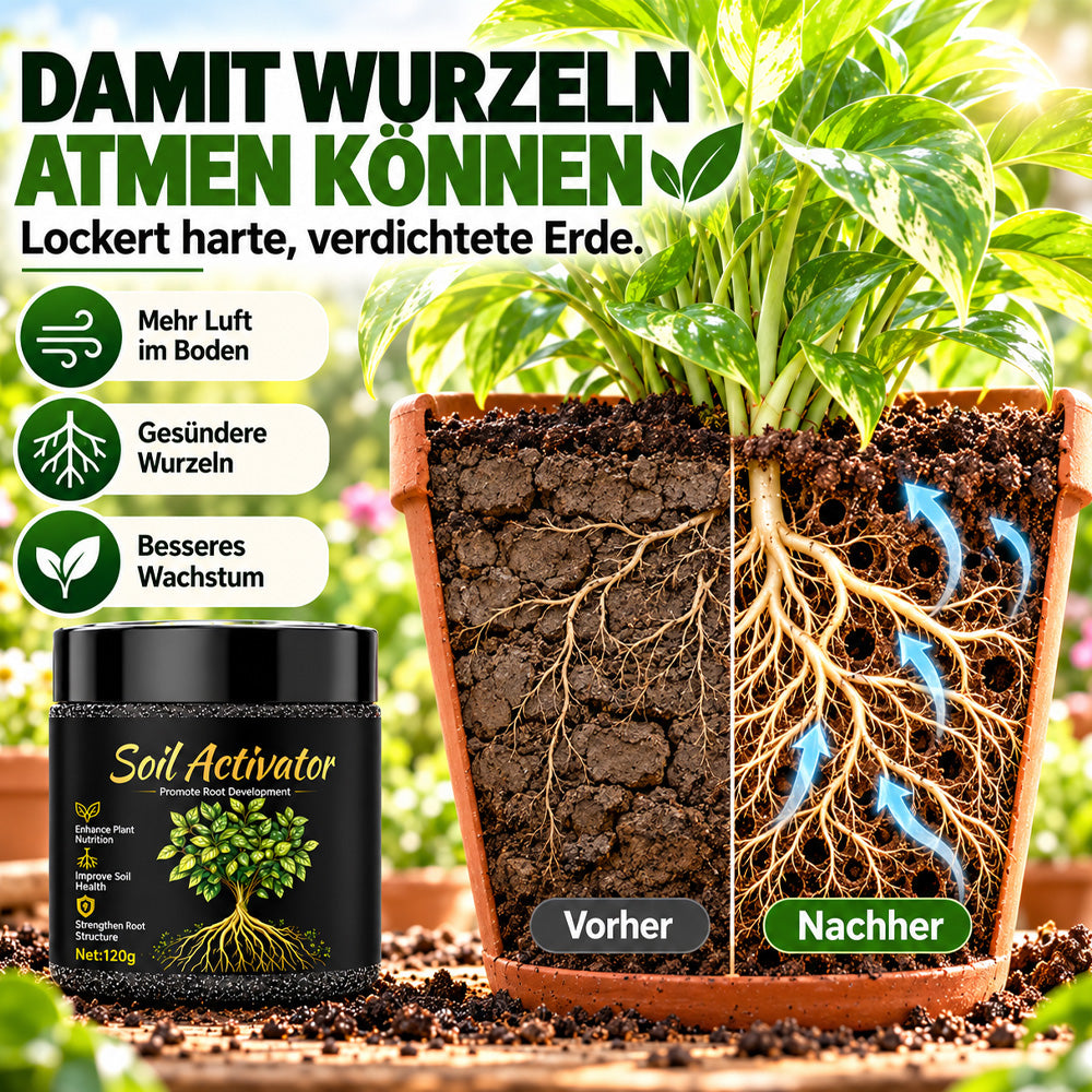 🪴🌱 Black-Friday-Angebot 🔥 Organischer All-in-One-Bodenaktivator für starke Wurzeln & sattes Grün