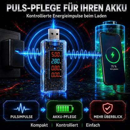🔌 50 % RABATT | USB-Akku-Tester – Erst prüfen, statt gleich das Handy zu ersetzen!