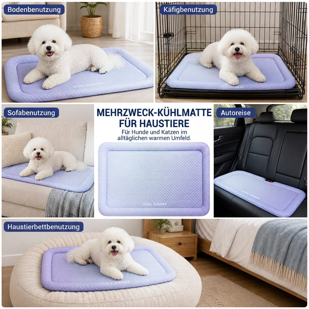 60%off❄️Atmungsaktive Premium-Kühlmatte für Hunde & Katzen – Kühl, weich & komfortabel🐾 (Copy)