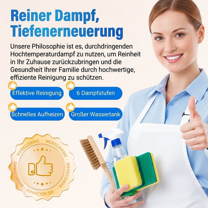 Hochdruck-Dampfreiniger mit LCD-Display✨