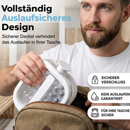 🥳 Sommer-Hit 2026 🥳 Über 50.000 verkauft! 🧊  tragbaren Silikon-Eisballbereiter!