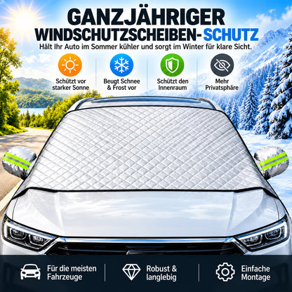 60%OFF🎄🚗 Weihnachtsangebot: Magnetische Windschutzscheibenabdeckung – Ganzjähriger Schutz vor Sonne, Schnee & Frost für Pkw, SUVs & Lkw