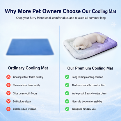 60%off❄️Atmungsaktive Premium-Kühlmatte für Hunde & Katzen – Kühl, weich & komfortabel🐾 (Copy)