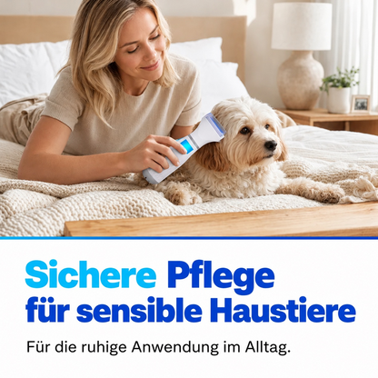 Elektrischer Flohkamm mit Absaugfunktion