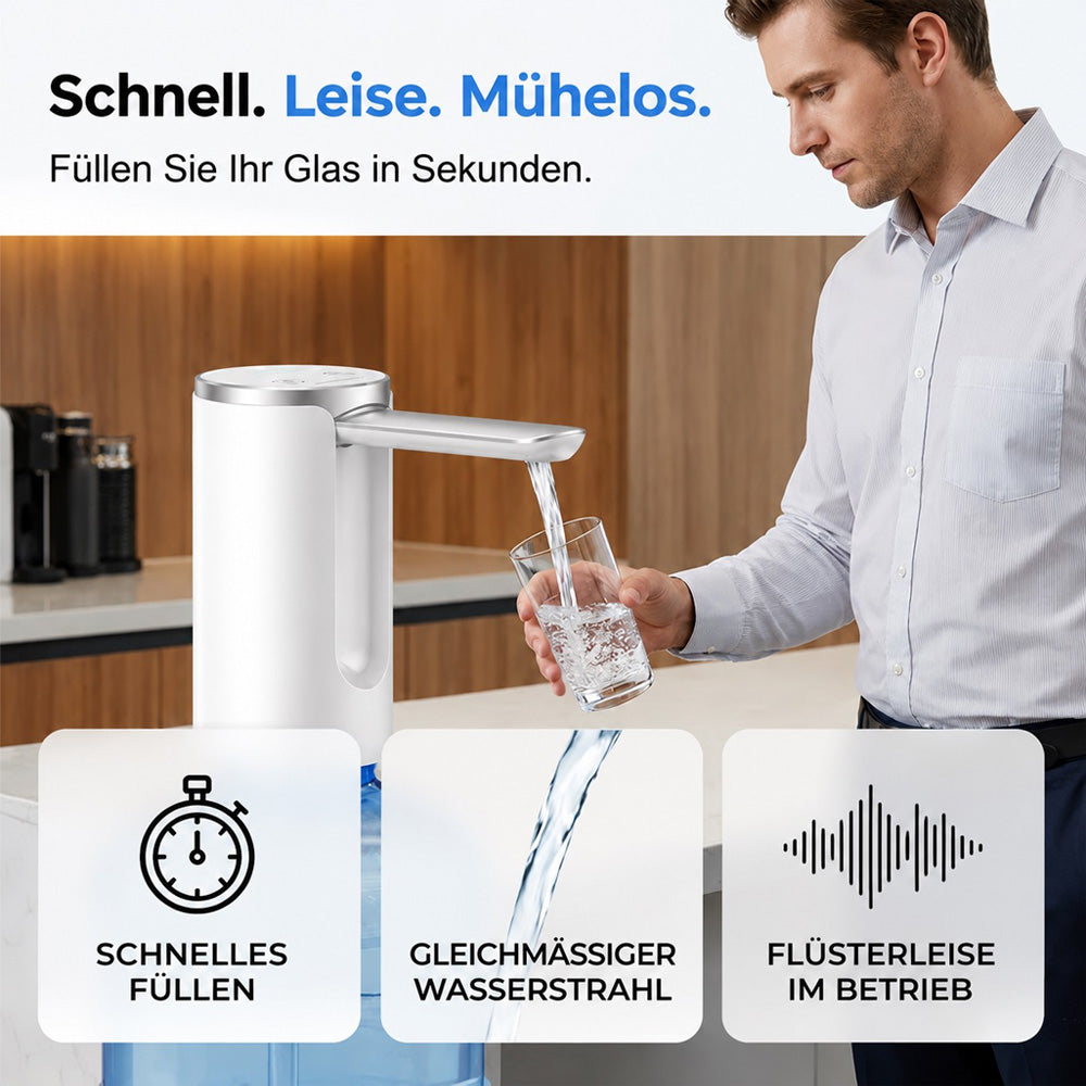 Elektrischer Wasserspender für Wasserflaschen