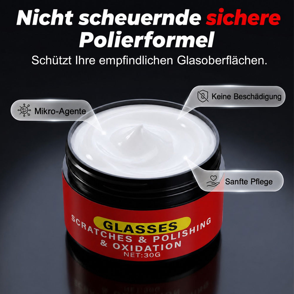 Glaskratzer-Polier & Reparaturpaste