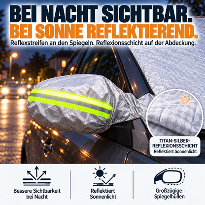 🎄🔔🚗 Weihnachtsangebot: Magnetische Windschutzscheibenabdeckung – Ganzjähriger Schutz vor Sonne, Schnee & Frost für Pkw, SUVs & Lkw
