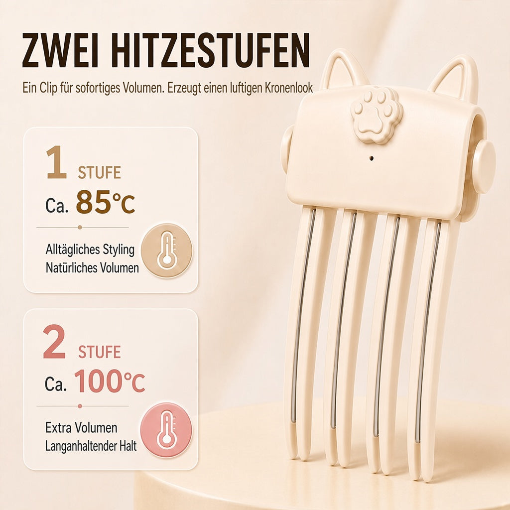 🔥 50 % RABATT – Volumen-Clip für Haarwurzeln – Sofortiges Volumen ohne Hitze, keine Abdrücke, leicht & bequem 💁‍♀️