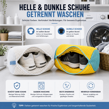 SneakWash – Schuhwaschbeutel für Sneaker