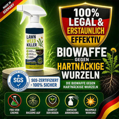🌿🔥 50 % RABATT🔥 🌿 Unkraut-Stop – Sprühen statt Jäten | Gezielt bis in den Wurzelbereich