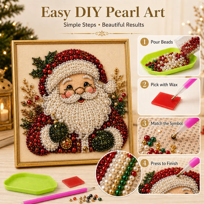 ⏳🎁💎DIY Weihnachts-Perlenkunst-Set 💎 Entspannend gestalten – anschließend festlich dekorieren. ✨