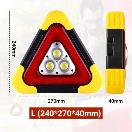 🚗Großes Sonderangebot – 51 % Rabatt🆘3-IN-1 Dreieckige Solar-Notfall-Signalleuchte für den Straßenrand✨