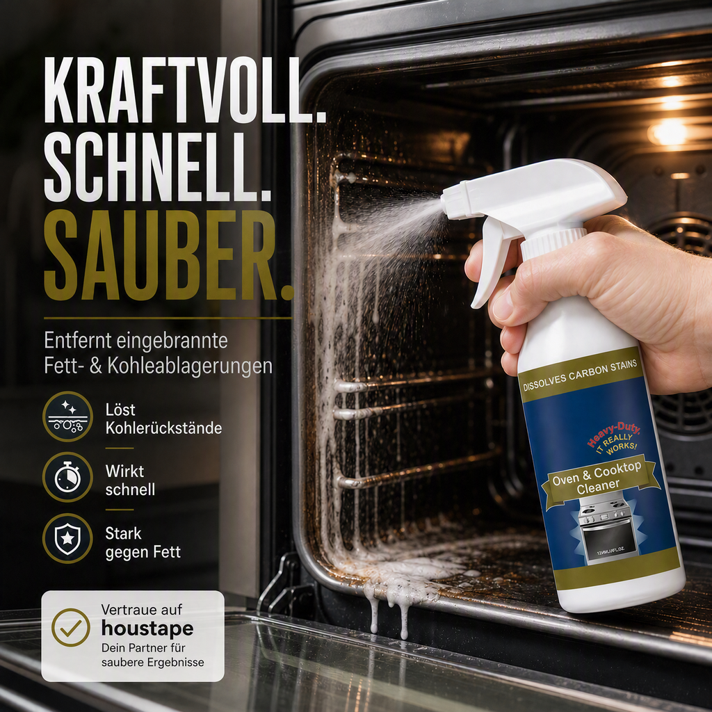 📢📢2 kaufen 1 gratis!!🎁✨ Hochwirksames Reinigungsspray für Backöfen und Kochfelder
