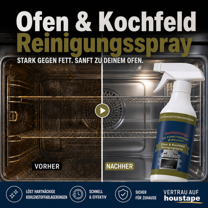 📢📢2 kaufen 1 gratis!!🎁✨ Hochwirksames Reinigungsspray für Backöfen und Kochfelder