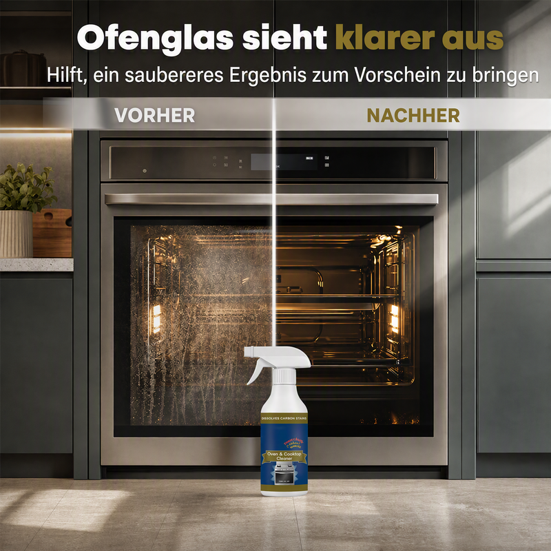 📢📢2 kaufen 1 gratis!!🎁✨ Hochwirksames Reinigungsspray für Backöfen und Kochfelder