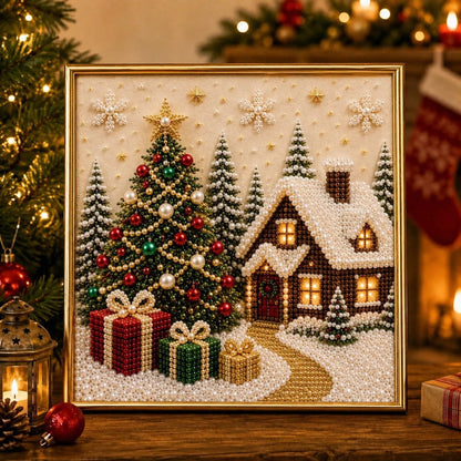 ⏳🎁💎DIY Weihnachts-Perlenkunst-Set 💎 Entspannend gestalten – anschließend festlich dekorieren. ✨