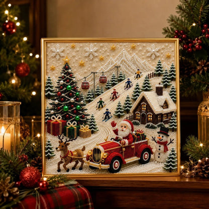 ⏳🎁💎DIY Weihnachts-Perlenkunst-Set 💎 Entspannend gestalten – anschließend festlich dekorieren. ✨