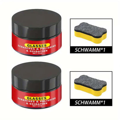Glaskratzer-Polier & Reparaturpaste