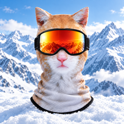 Lustige Thermo-Sturmhaube – warm & vielseitig für Alltag, Outdoor und Ski