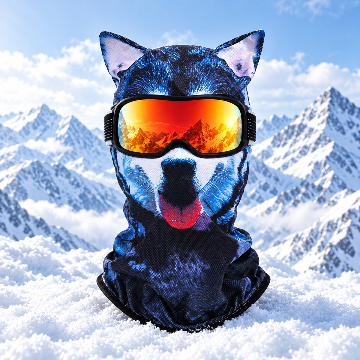 Lustige Thermo-Sturmhaube – warm & vielseitig für Alltag, Outdoor und Ski