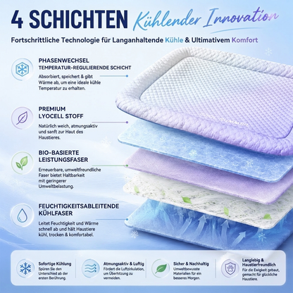 60%off❄️Atmungsaktive Premium-Kühlmatte für Hunde & Katzen – Kühl, weich & komfortabel🐾 (Copy)
