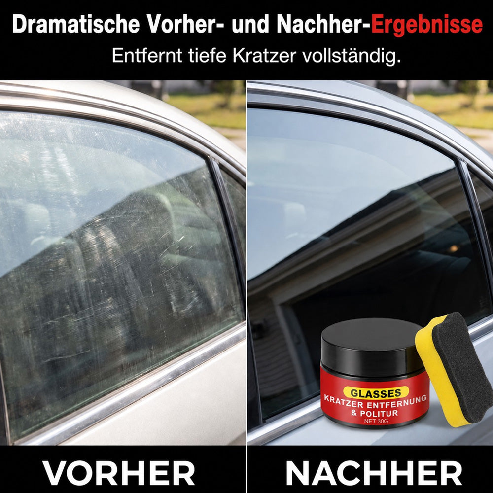 Glaskratzer-Polier & Reparaturpaste