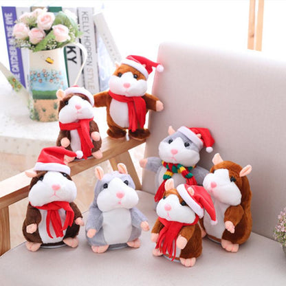 🐹Black Friday Deal 🔥 ✨Talking Hamster Plush – repeats whatever you say, auto head-shaking, hilarious fun for kids & adults.🎁