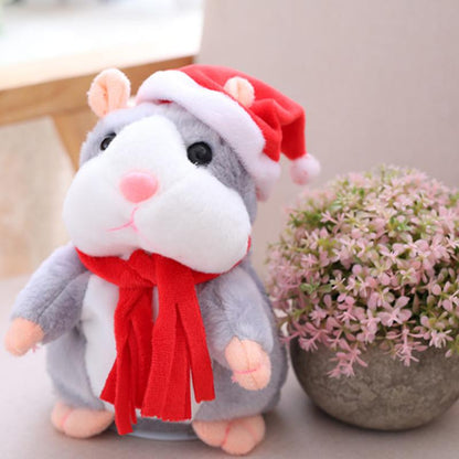 🐹Black Friday Deal 🔥 ✨Talking Hamster Plush – repeats whatever you say, auto head-shaking, hilarious fun for kids & adults.🎁