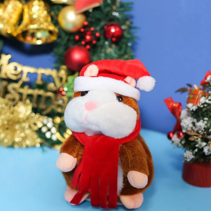 🐹Black Friday Deal 🔥 ✨Talking Hamster Plush – repeats whatever you say, auto head-shaking, hilarious fun for kids & adults.🎁