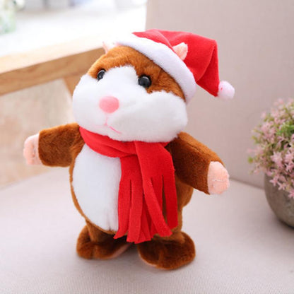 🐹Black Friday Deal 🔥 ✨Talking Hamster Plush – repeats whatever you say, auto head-shaking, hilarious fun for kids & adults.🎁