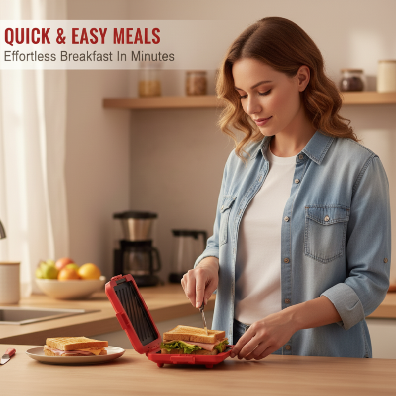 🔥2026 New Arrivals: ￡14.99 for a Limited Time!🔥Microwave Toaster & Sandwich Maker For Fast Cooking