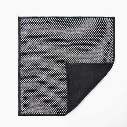 Reinigungstuch mit weißem ABS-Kern, beidseitig mit Mikrofaser und Mesh