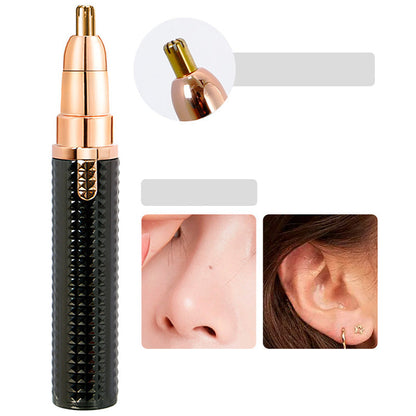 3-in-1 elektrischer Beauty-Trimmer – mit Wechselaufsätzen für Augenbrauen, Gesicht & Detailpflege – für einen gepflegten Look jederzeit und überall 🌍✨