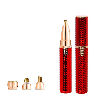 3-in-1 elektrischer Beauty-Trimmer – mit Wechselaufsätzen für Augenbrauen, Gesicht & Detailpflege – für einen gepflegten Look jederzeit und überall 🌍✨