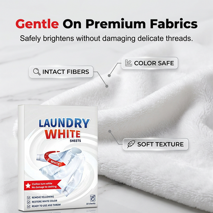 Deep Cleaning Laundry Whitening Sheets