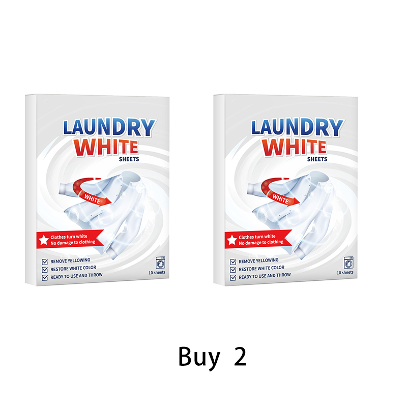 Deep Cleaning Laundry Whitening Sheets