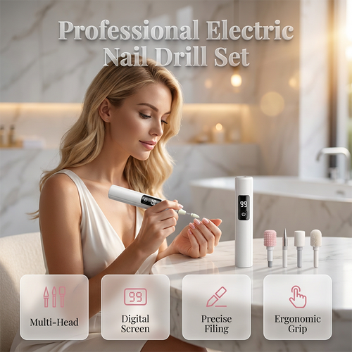 60%off💎 NUR FÜR BEGRENZTE ZEIT: 50 % RABATT! ✨Professionelle elektrische Nagelfeile (Copy)